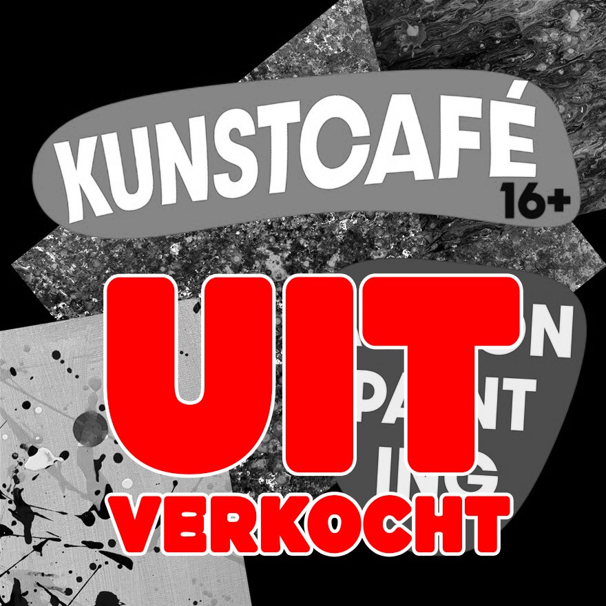 Kunstcafé Action Painting uitverkocht 